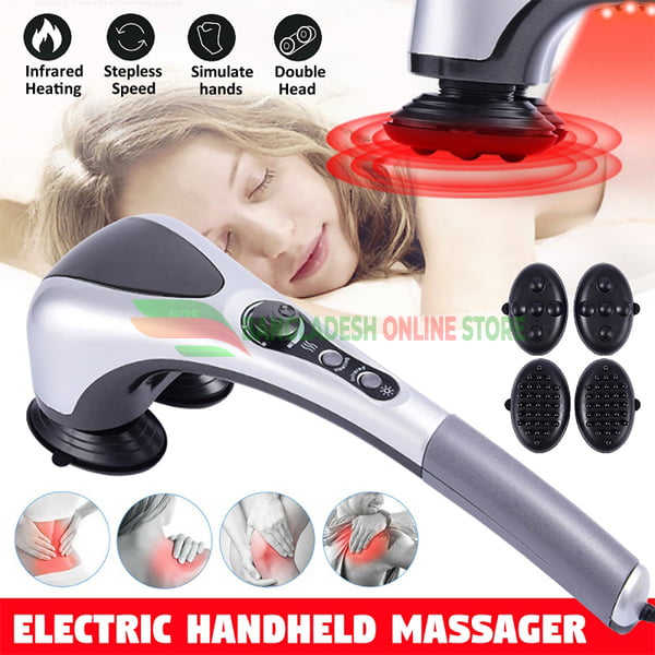 Double Head Massager – Best Quality Muscle Pain Remover